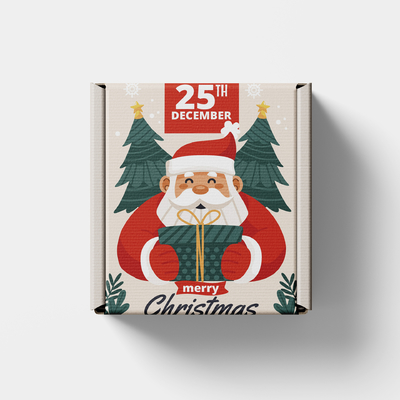 Personalisierbare Luxus-Verpackungen Versandboxen Hautpflege Weihnachtsgeschenkbox für Weihnachtsgeschenke