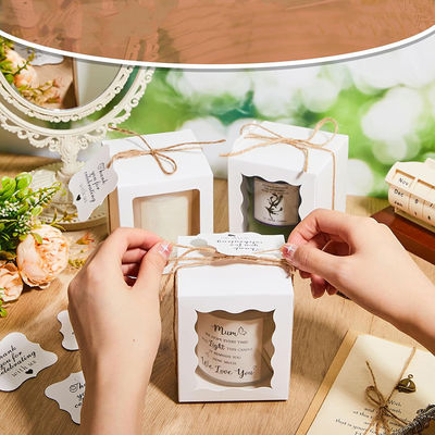 Individuelle, elegante Luxus-Kerzengeschenkbox, bedruckte Kerzenverpackungsbox für hochwertige Kerzen
