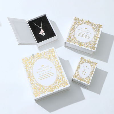 Großhandel Luxus Halskette und Ohrringe Magnetbox Schmucklager