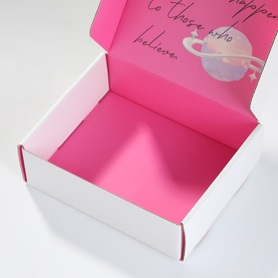 Mailerbox Herstellung angepasste farbige Mailerboxen mit benutzerdefiniertem Logo gedruckt, langlebige Bekleidung Verpackungskisten für Hüte