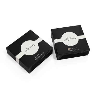 Öko-freundliches kundenspezifisches Logo Recycling-Box Verpackung für Make-up Lipgloss Nagellack Öl