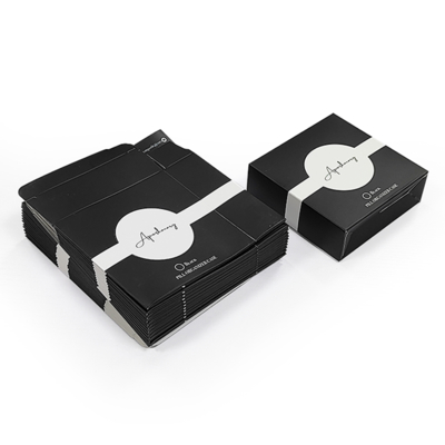 Öko-freundliches kundenspezifisches Logo Recycling-Box Verpackung für Make-up Lipgloss Nagellack Öl