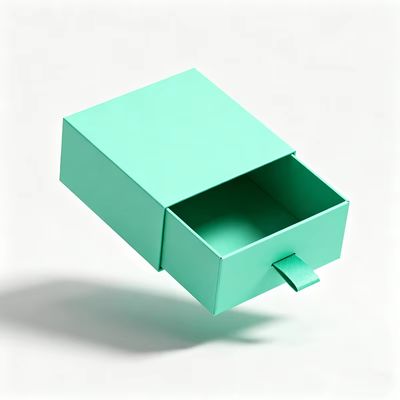 Großhandel Luxus-Schubladen mit quadratischem Muster mit Schiebereglern Weißkarton Geschenkverpackung Schmuckkarton