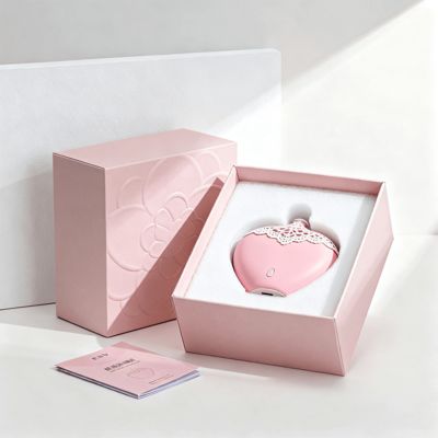 Individuelles, einzigartiges 50-ml-Parfüm-Geschenkset für Damen, rosa Schachtel mit Deckel und Boden aus stabilem Karton, Aromatherapie-Verpackung aus Papier
