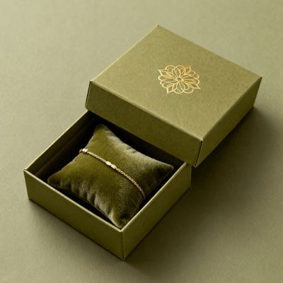 Luxus-Geschenk-Kiste für Ringe und Ohrringe