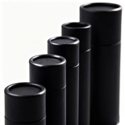 Spezielle zylindrische Papierröhre für Zahnbürsten, ätherische Öle, Kerzen, Kaffee, Tee, Verpackung, Bastelpapier und Kartonmaterialien