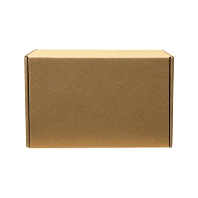 Individuelle 6er-Pack Kraft-Wellpapp-Geschenkverpackung für 2-Unzen-Duftkerzen-Tiegel, Goldfolienprägung & Mattlaminierung