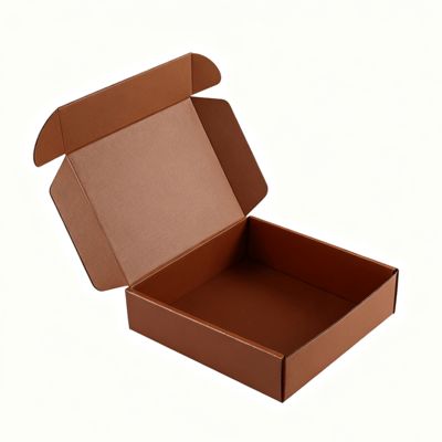 Individuelle 13*13*3cm Wellpappschachtel, kleine, farbenfrohe Versandverpackung für Bekleidung, glänzende Laminierung, recycelte Materialien für den Kerzenversand