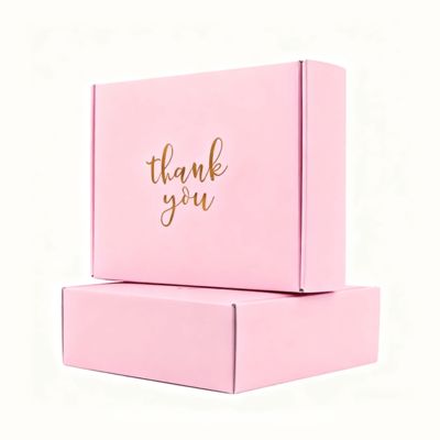 Wellpappe recycelbare biologisch abbaubare Geschenkverpackung Schuhe Kleidung Schwamm gefütterte Versandtasche