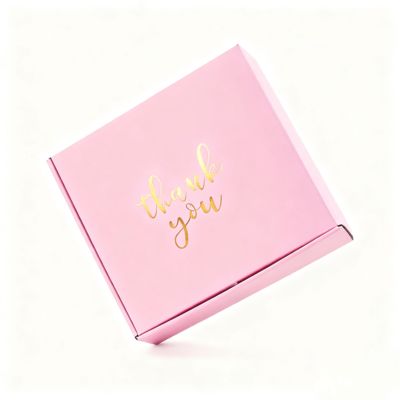 Wellpappe recycelbare biologisch abbaubare Geschenkverpackung Schuhe Kleidung Schwamm gefütterte Versandtasche