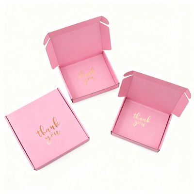 Wellpappe recycelbare biologisch abbaubare Geschenkverpackung Schuhe Kleidung Schwamm gefütterte Versandtasche