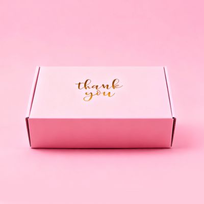 Wellpappe recycelbare biologisch abbaubare Geschenkverpackung Schuhe Kleidung Schwamm gefütterte Versandtasche