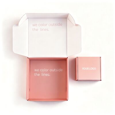 Custom Folding Wellpappe Rosenkarton Geschenkkarton Custom Logo Verpackung akzeptiert