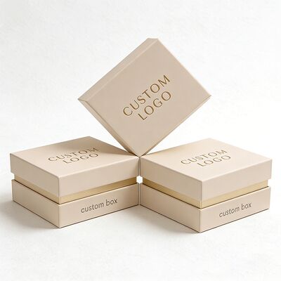 Custom Rigid Cardboard Paper Boxes Lid and Bottom Lid Plush Doll Paper Luxury Packaging Gifts Box