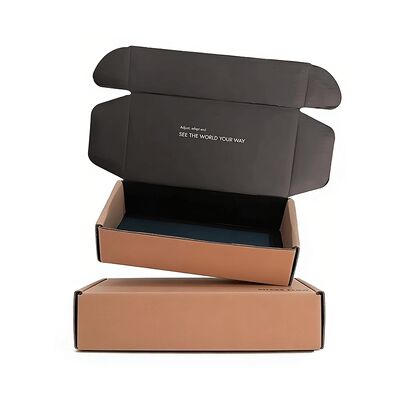 Individuell personalisierte, umweltfreundliche, glänzende, laminierte Kartonklappbare Geschenkbox mit Logo für Markenverpackungen