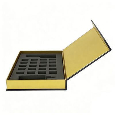 Luxus-Premium-Magnetverschluss Flip Top Starrkarton Packungskiste Matte Papier Geschenk-Kiste für Kosmetika