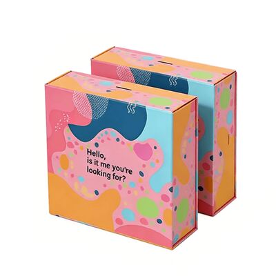 Individuell bedruckte, recycelbare Kartons aus festem Papier für Kleidung und Schuhe, Verpackung, Magnet-Faltschachtel, Geschenkbox