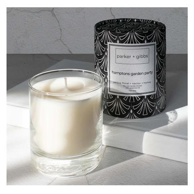 Custom Candle Jar mit Deckel und Geschenkbox Verpackungskisten in CMYK/PANTONE Druck