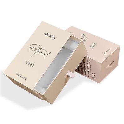 Augenschatten 50ml 1,69oz Anpassung Haar Bart Parfum ätherisches Öl Fläschchenboxen Verpackung Glas Tropffflasche starre Box