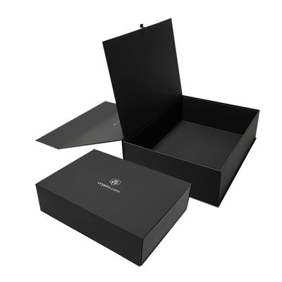 Matt-Lamination starre Klappbox Verpackung starre Klappmagnetgeschenkbox