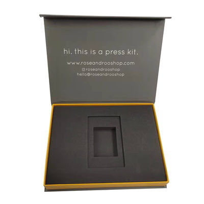 Custom Logo Magnet Flap Box Steifkarton Magnet Geschenkboxen für Ihre Anforderungen
