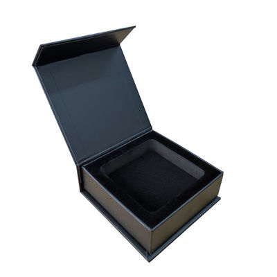 CMYK Handgefertigtes Recycling-Druckpapier Magnetgeschenk-Box mit Schaumstoff-Einsatz zum Verpacken von Brieftaschen
