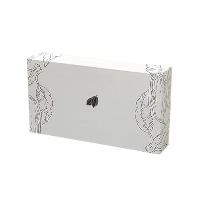 Personalisiertes Logo Zwei Stück Deckel und Basis Karton Geschenkverpackung 2 Stück abnehmbare harte Verpackungskiste für Brieftasche und Handtasche