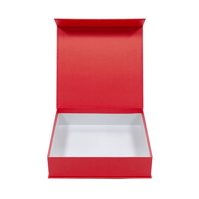 Personalisierte Luxus-Geschenkverpackung Magnetische Steifpapierbox mit Magnetklappen