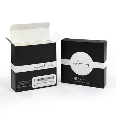 Öko-freundliches kundenspezifisches Logo Recycling-Box Verpackung für Make-up Lipgloss Nagellack Öl