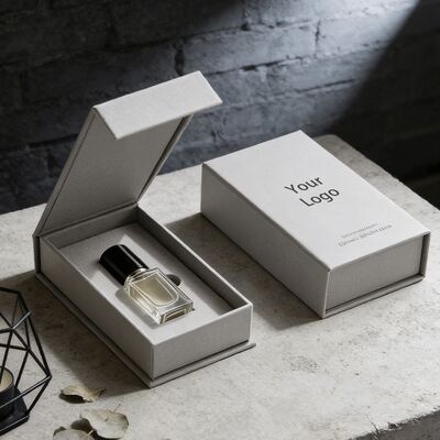 Individuelle, umweltfreundliche UV-bedruckte, starre Geschenkbox für Parfüm mit Magnetverschluss und Deckelstruktur für hochwertige Papierboxen